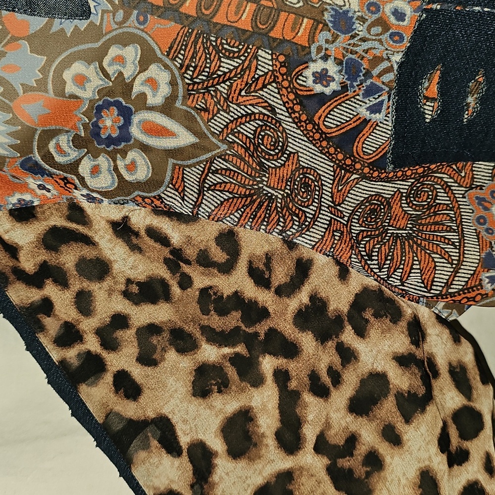 John Mark Patchwork Button Down Shirt - image 10